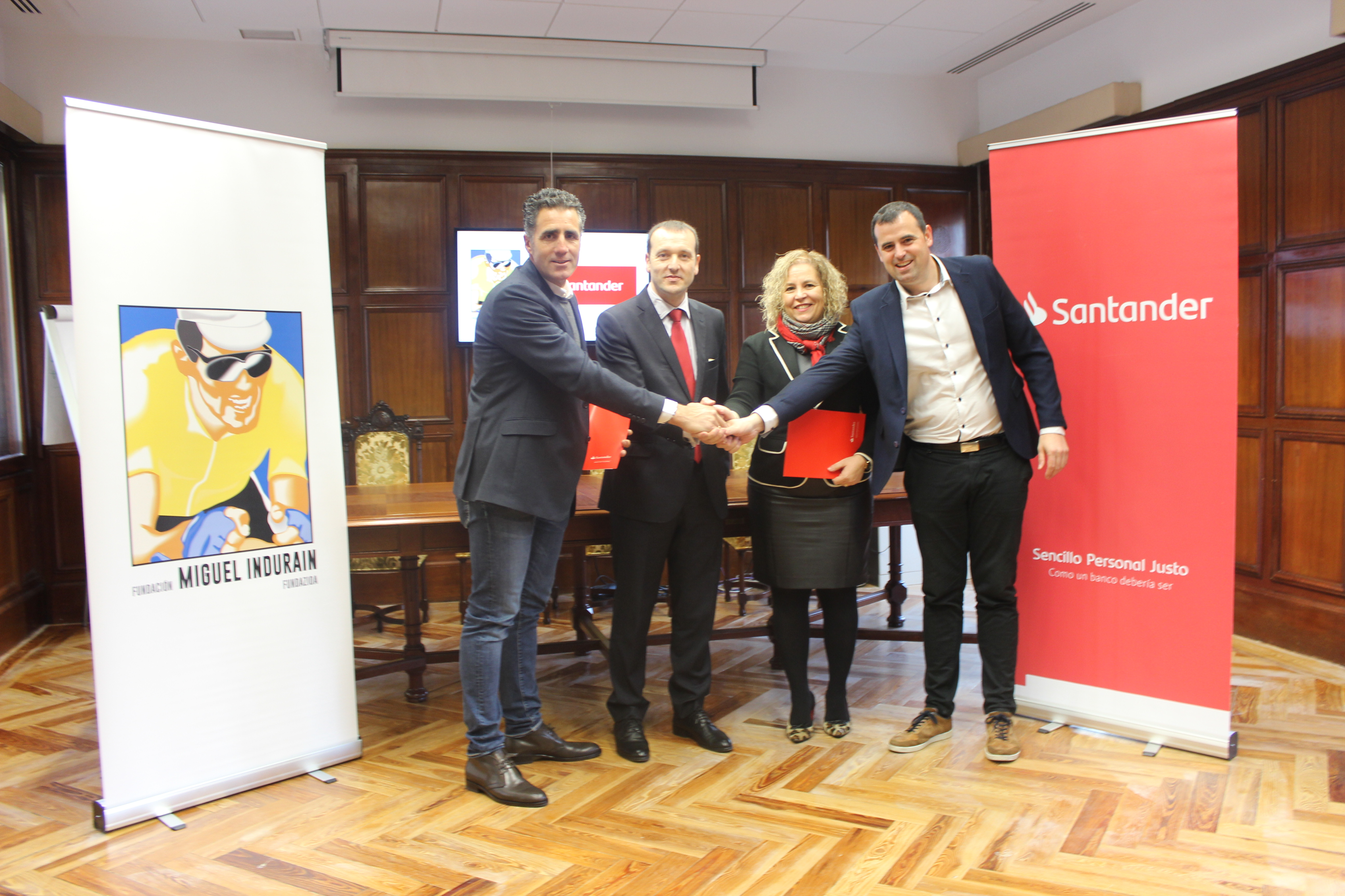 Banco Santander reafirma su compromiso con la Fundaci&oacute;n